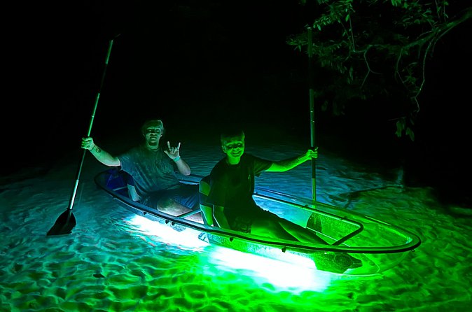 Rainbow Springs: Clear Kayak Sunset & Glow Tour - Weather and Booking Timing