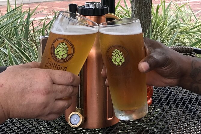 Sanford's Craft Beer and History Tour - Starting with homebrew at 115 Magnolia Avenue