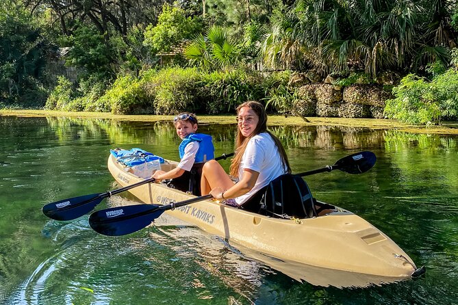Silver Springs - Glass Bottom Kayak Rental - Choosing between two and four hours
