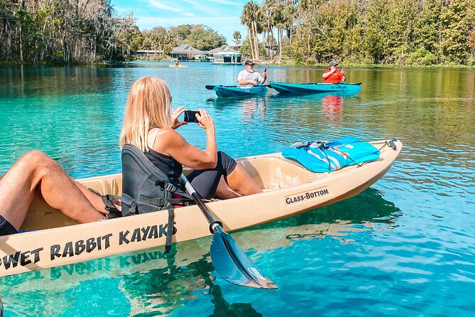 Silver Springs Glass Bottom Kayak Tour - Silver Springs from a glass-bottom kayak