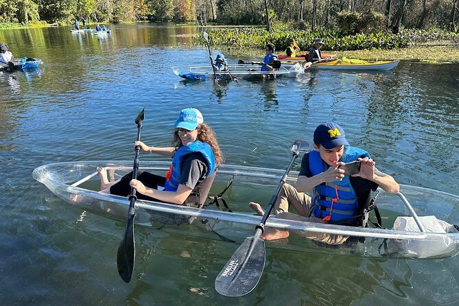 Silver Springs Self Guided Clear Kayak Rentals - Starting at King’s Trail with a map in hand