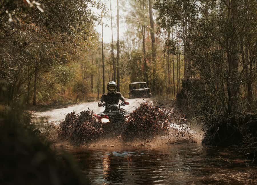 Single-seat ATV Adventure - 1 Hour - Guided Riding Across 230 Acres