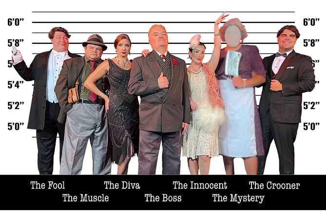 Speakeasy Murder Mystery Dinner Show in Orlando - The 1920s mood begins before dinner