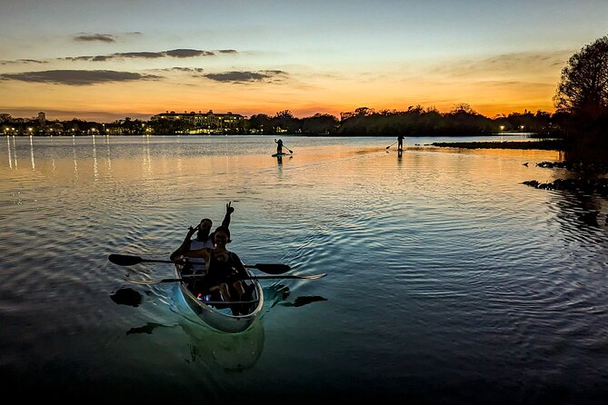Sunset Clear Kayak or Paddleboard in Orlando - Swimming, dry bags, and what to bring