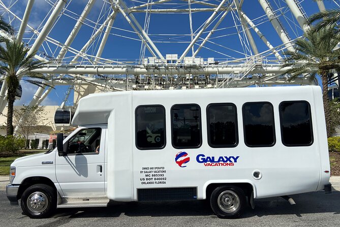Transfer: Lake Buena Vista Area Hotels to Orlando Airport (MCO) - How the pickup works at your hotel