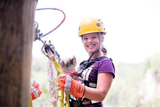 Treetop Express Zip Line Tour with 5 Zip Line Flights & 2 Sky Bridges Included - Five Flights That Build Your Nerve
