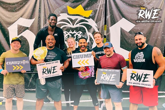 Ultimate Pro-Wrestling Group Activity: Real Wrestling Experience - Key points before you book
