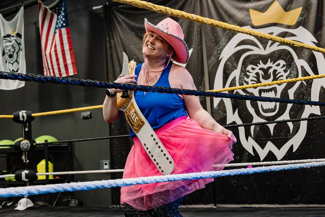 Ultimate Pro-Wrestling Group Activity: Real Wrestling Experience - A real wrestling ring, not a staged photo stop