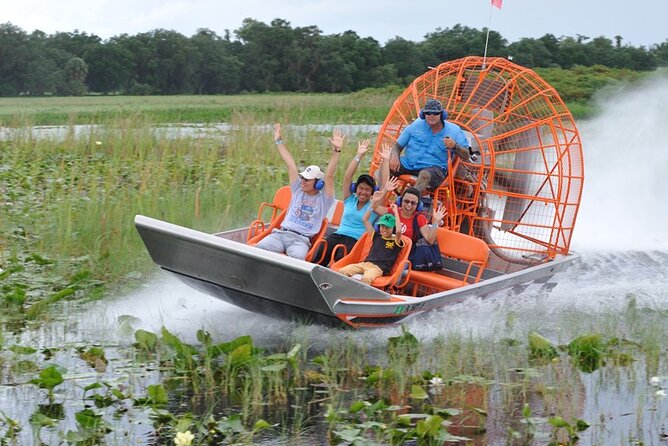 VIP Private Airboat Tour near Orlando - The Native American Village and Chickee huts