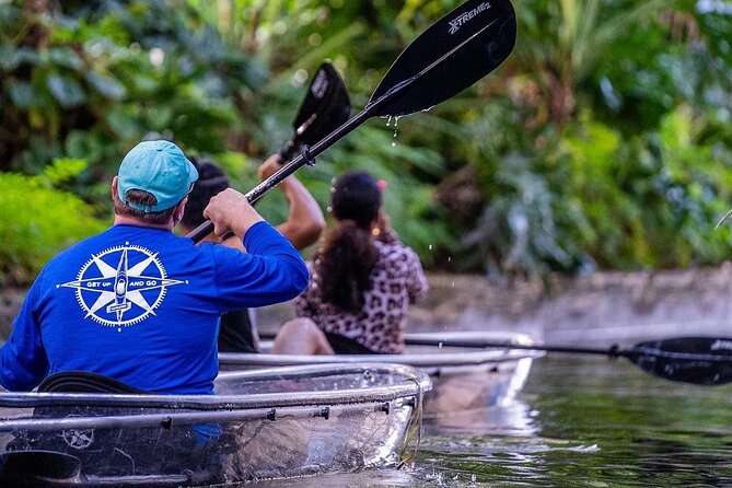 Winter Park Chain of Lakes Day Time Clear Kayak Paddle - Your first strokes and the route across three lakes