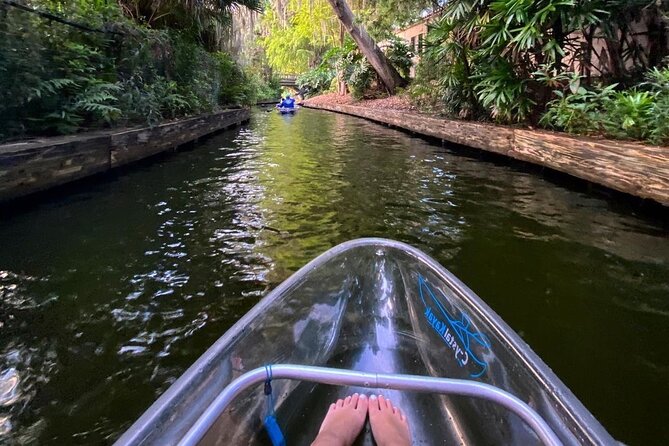 Winter Park Chain of Lakes Day Time Clear Kayak Paddle - The Venetian canals are the scenic centerpiece